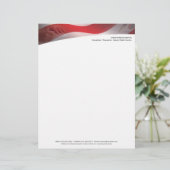 Notaris Public USA Letterhead Briefhoofd Sjabloon (Staand voorkant)