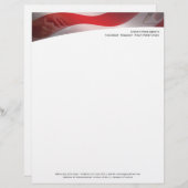 Notaris Public USA Letterhead Briefhoofd Sjabloon (Voorkant / Achterkant)