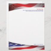 Notaris Public USA Letterhead Custom Briefhoofd (Voorkant / Achterkant)