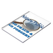 Notaris publiek geen fraude en vervalsing notitieboek (Linkerzijde)