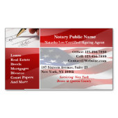 Notaris publiek magnetisch visitekaartje (Voorkant)