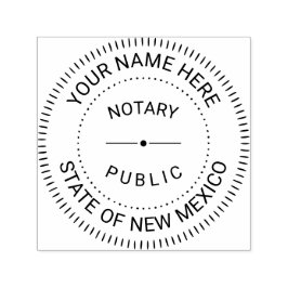 Notaris publiek New Mexico Zelfinktende Stempel