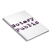 Notaris publiek notitieboek (Rechterzijde)