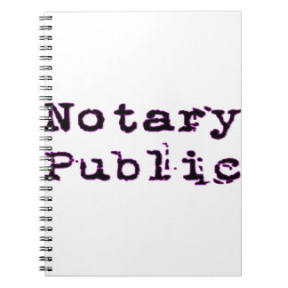 Notaris publiek notitieboek