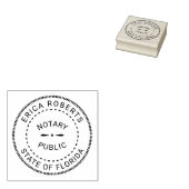 Notaris publiek rubberstempel (Gestempeld)