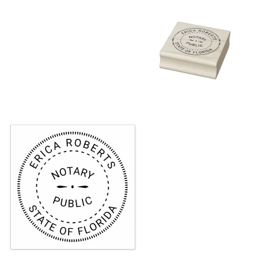 Notaris publiek rubberstempel (Gestempeld)