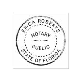 Notaris publiek rubberstempel (Afrduk)