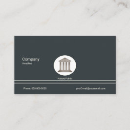 Notaris publiek visitekaartje