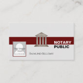 Notaris publiek Visitekaartje (Voorkant)