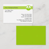 Notaris Publieke Bold Modern Design Visitekaartje (Voorkant / Achterkant)