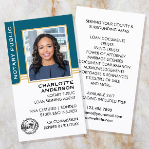 Notaris publieke lening ondertekenaar ID Blauwgroe Visitekaartje