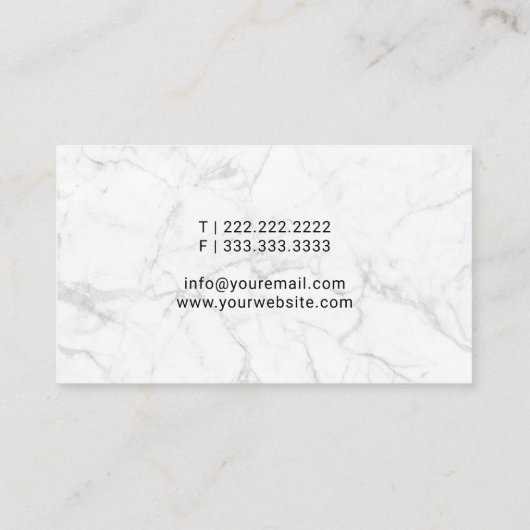 Notaris Publieke Minimalistische Handtekening Witt Visitekaartje (Achterkant)