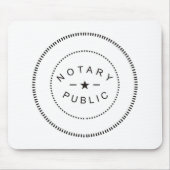 Notaris publieke Muismat (Voorkant)