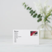 Notaris publieke Visitekaartjes (Staand voorkant)