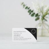 Notaris publieke Visitekaartjes (Staand voorkant)