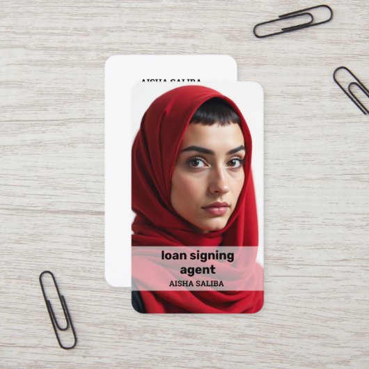 Notaris QR Visitekaartje (Voorkant / Achterkant in situ)