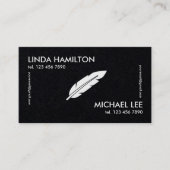 Notaris twee namen Premium Visitekaartje (Voorkant)