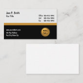 Notaris Visitekaartjes_2 Visitekaartje (Voorkant / Achterkant)