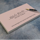 Notarisch Openbaar Minimalistisch Roos van de Stus Visitekaartje