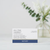 Notarische Visitekaartjes (Staand voorkant)