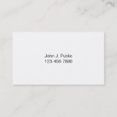 Notarische Visitekaartjes (Achterkant)