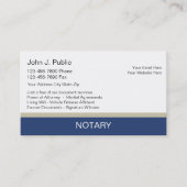 Notarische Visitekaartjes (Voorkant)