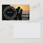 Notarische Visitekaartjes (Voorkant / Achterkant)