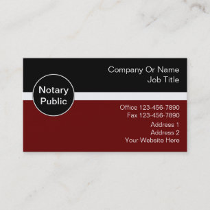 Notarische Visitekaartjes