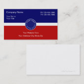 Notarische Visitekaartjes (Voorkant / Achterkant)