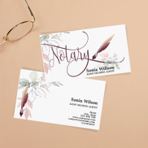 Notarisondertekenaar Modern Roos Gold Glitter