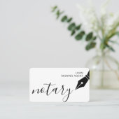 Notarisondertekenaar Nib Logo Tax Public Visitekaartje (Staand voorkant)