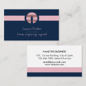 Notarisondertekenaar Nib Roos Gold Writer Visitekaartje (Voorkant / Achterkant)