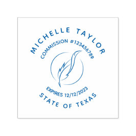 Notarisondertekenaar Professional Modern Rubb Zelfinktende Stempel