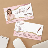 Notarisondertekenaar QR-code QR-code Foto invoegen Visitekaartje