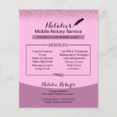 Notarisondertekenaar roze geldiger brochure (Voorkant)