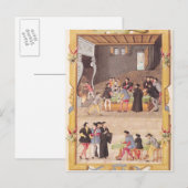 Notarissen en de secretarissen van de koning briefkaart (Voorkant / Achterkant)