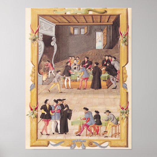 Notarissen en de secretarissen van de koning poster (Voorkant)