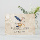 Notary Digital Business Card Kaart (Staand voorkant)