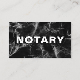 *~* NOTARY FOTO Bold MARBLE Signaalagent Visitekaartje