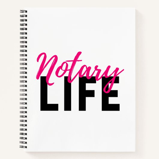 Notary Life SpiralNotebook Notitieboek (Voorkant)