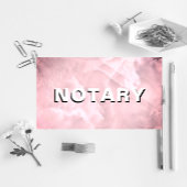 *~* NOTARY PHOTO Dusty Pink MARBLE Signalering Age Visitekaartje