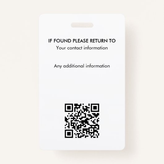 Notary Public Custom Photo Logo ID Purple Gold Badge (Achterkant)