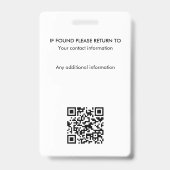 Notary Public Custom Photo Logo ID Red Gold Badge (Back)