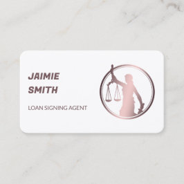 Notary Public QR Business Card Visitekaartje