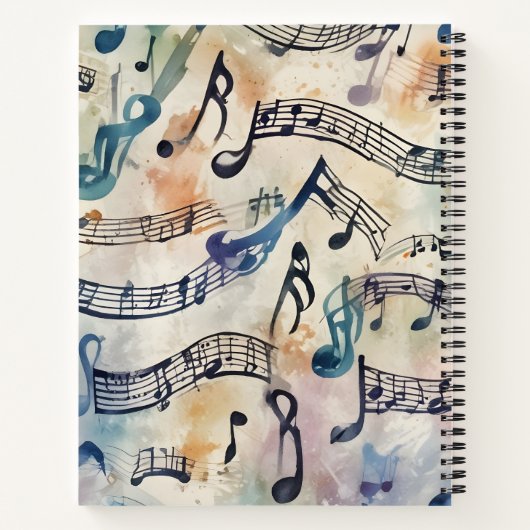 Notas en el Aire Notitieboek (Achterkant)