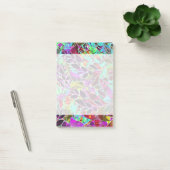 Nota's Floral Abstract Kunstwerk Post-it® Notes (Kantoor)