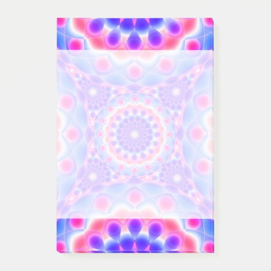 Nota's Mandala Psychedelic Post-it® Notes (Voorkant)