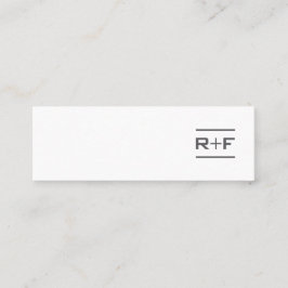 Nota's of Visitekaartjes