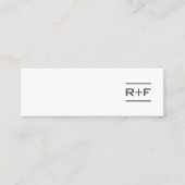 Nota's of Visitekaartjes (Voorkant)