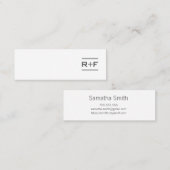 Nota's of Visitekaartjes (Voorkant / Achterkant)